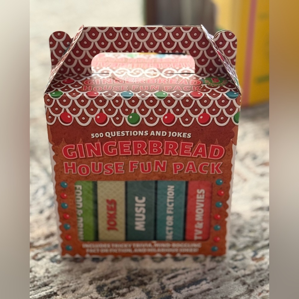 Gingerbread House Fun Pack - Holiday Party Game